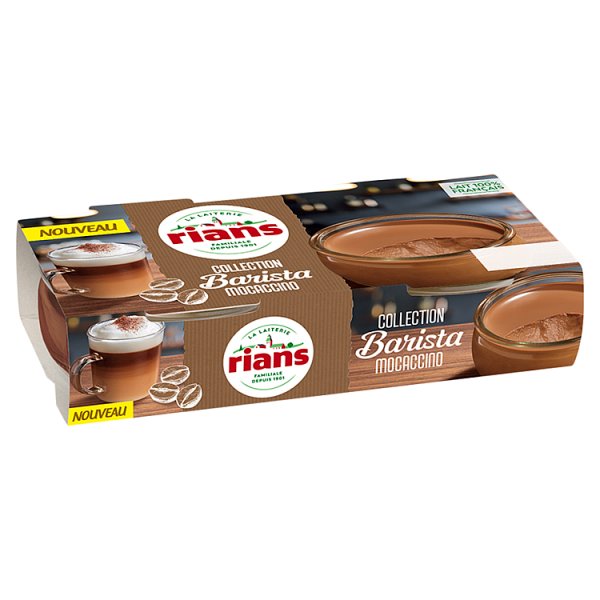 Rians Collection Barista Mleczne desery z aromatem kawy i czekolady 180 g (2 x 90 g)