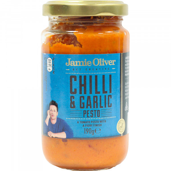 Pesto z chili i czosnku Jamie Oliver