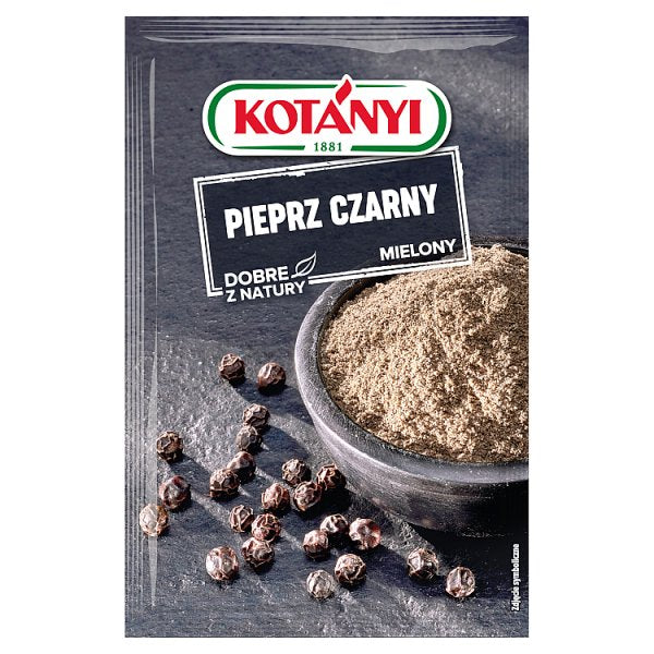 Kotányi Pieprz czarny mielony 20 g
