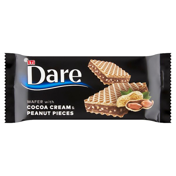 Dare Wafel z kremem kakaowym i kawałkami orzeszków ziemnych 36 g