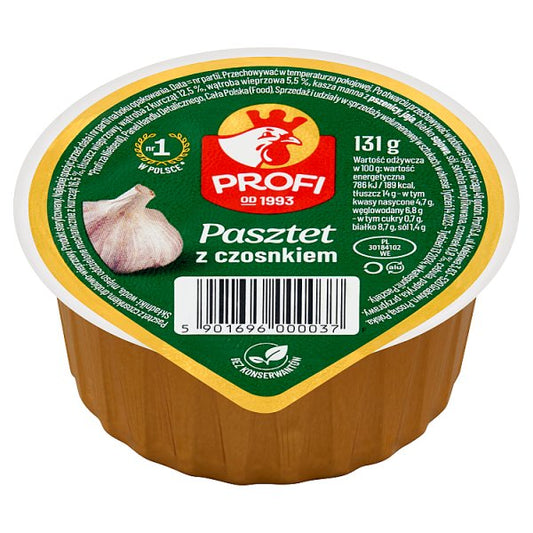 Profi Pasztet z czosnkiem 131 g