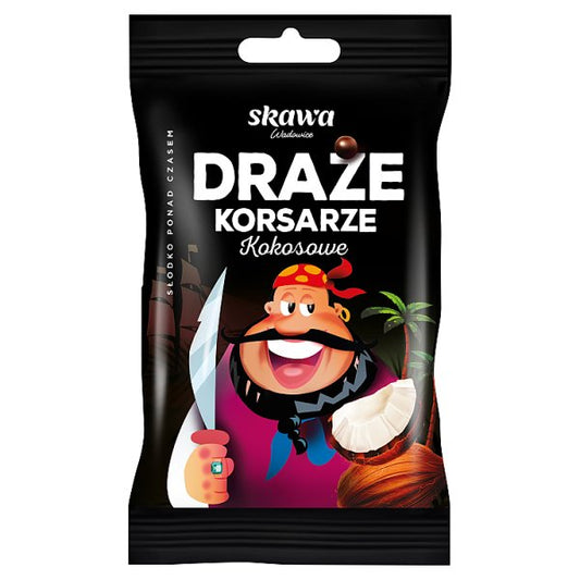 Wadowice Skawa Korsarz Draże kokosowe 70 g