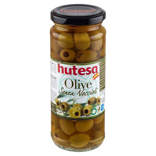 Hutesa Zielone oliwki bez pestek w zalewie 350 g
