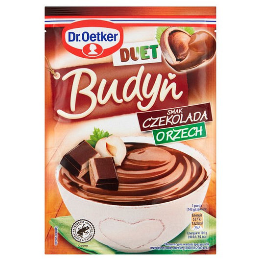 Dr. Oetker Duet Budyń smak czekolada orzech 45 g