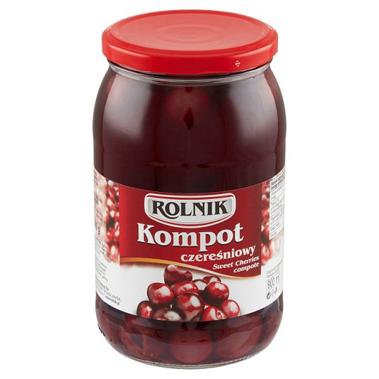 Rolnik Kompot czereśniowy 900 g