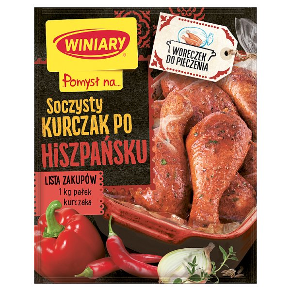 Winiary Pomysł na... Soczysty kurczak po hiszpańsku 38 g