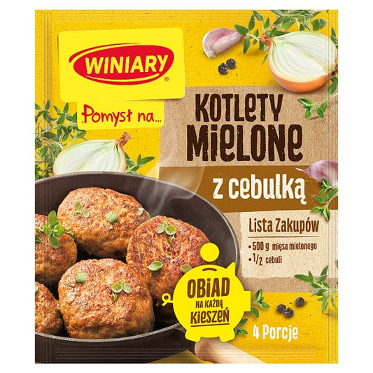 Winiary Pomysł na... Kotlety mielone z cebulką 69 g