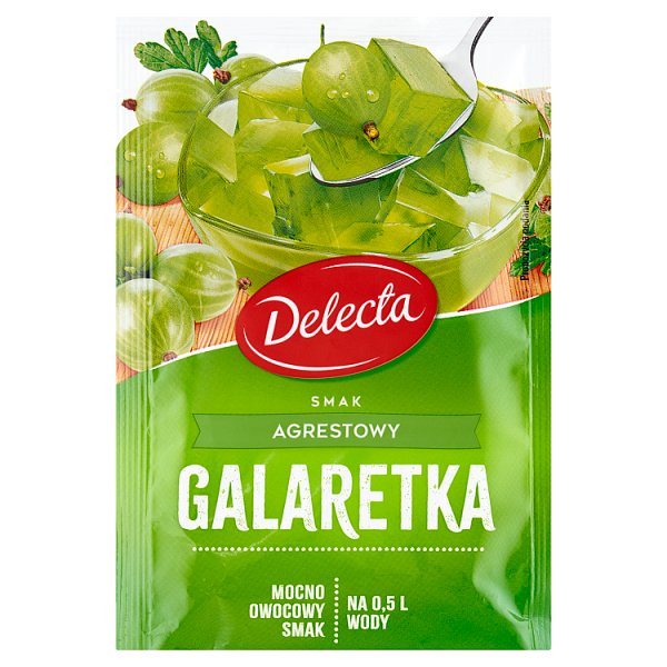Delecta Galaretka smak agrestowy 70 g