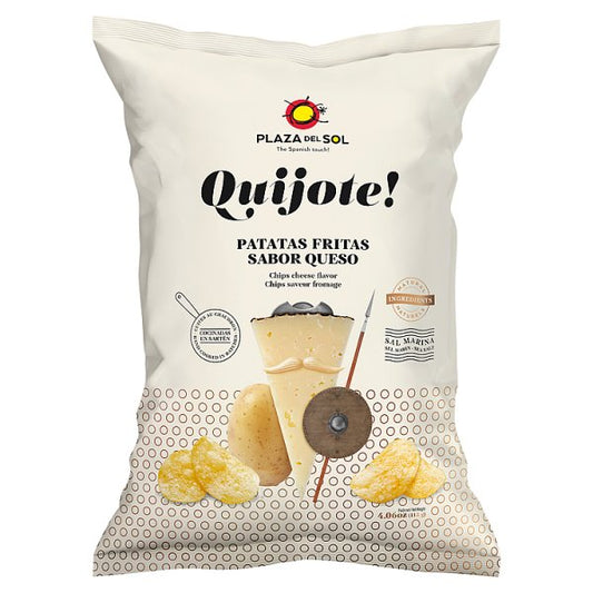 Plaza Del Sol Chipsy ziemniaczane o smaku sera 115 g