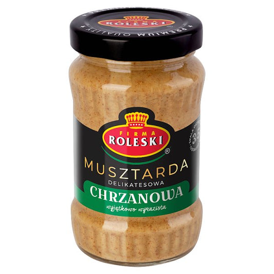 Firma Roleski Musztarda delikatesowa chrzanowa 175 g