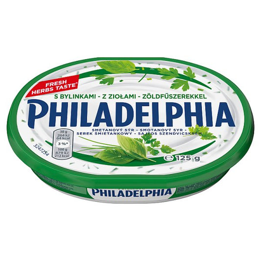Philadelphia Serek śmietankowy z ziołami 125 g