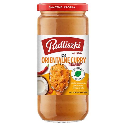 Pudliszki Sos orientalne curry pikantny 480 g