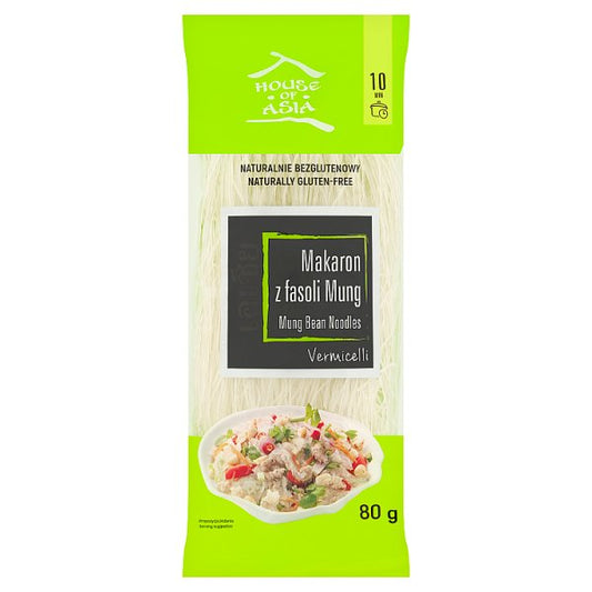 House of Asia Makaron z fasoli mung vermicelli 80 g