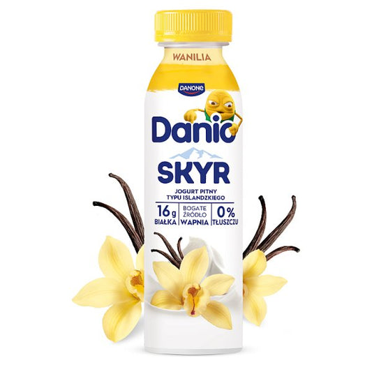 Danio Skyr jogurt pitny typu islandzkiego wanilia 270 g