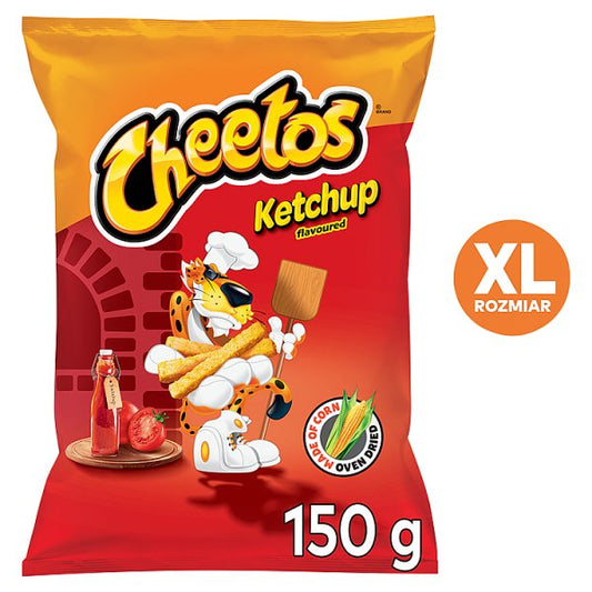 Cheetos Chrupki kukurydziane o smaku ketchupowym 150 g