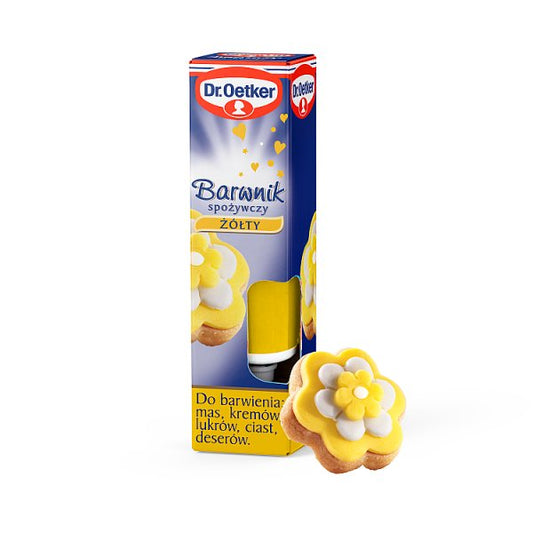 Dr. Oetker Barwnik spożywczy żółty 10 g