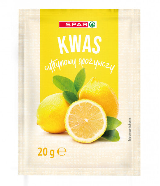 Kwasek cytrynowy Spar spożywczy