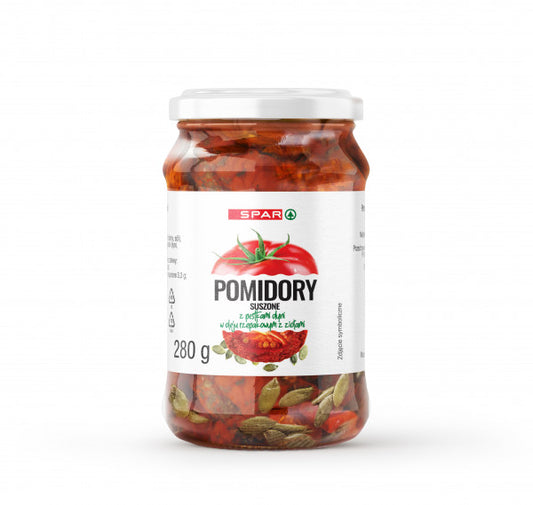 Spar pomidory suszone z pestkami dyni w oleju z ziołami
