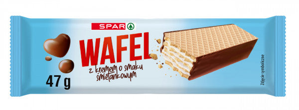 Wafelek Spar śmietankowy