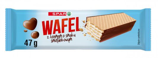 Wafelek Spar śmietankowy
