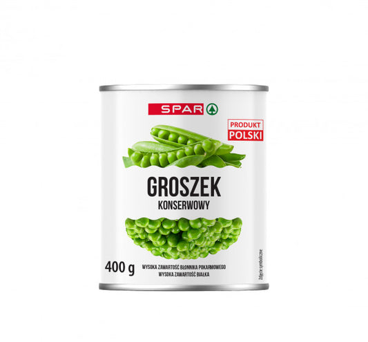 Spar groszek konserwowy