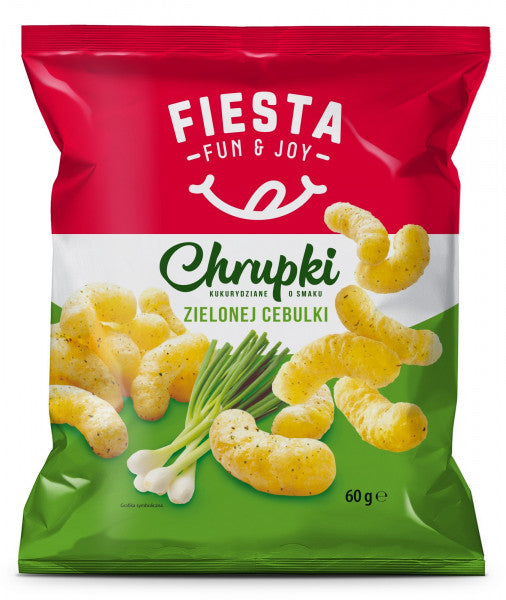 Chrupki Fiesta kukurydziane zielona cebulka