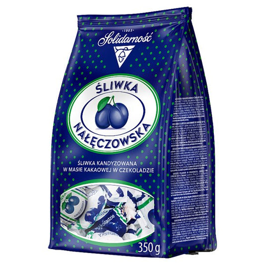 Solidarność Śliwka Nałęczowska w czekoladzie 350 g