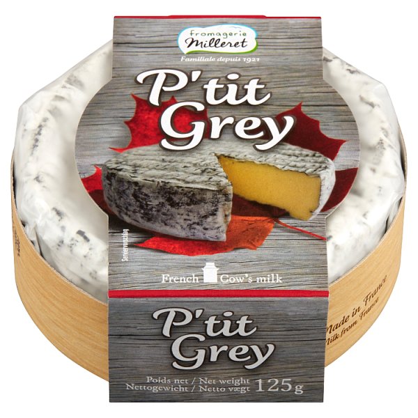 Fromagerie Milleret P'tit Grey Francuski ser miękki z porostem pleśni 125 g