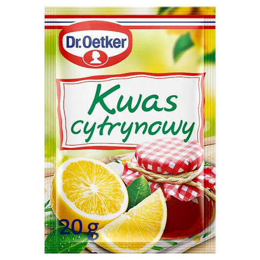 Dr. Oetker Kwas cytrynowy 20 g