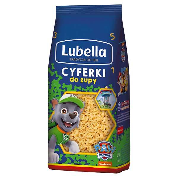 Lubella Makaron cyferki 350 g