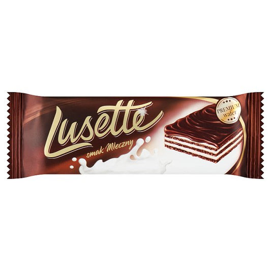 Lusette Kruchy wafelek smak mleczny 50 g
