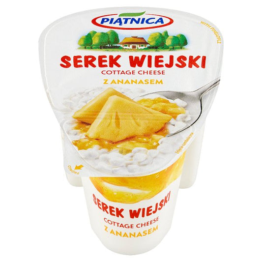 Piątnica Serek wiejski z ananasem 150 g