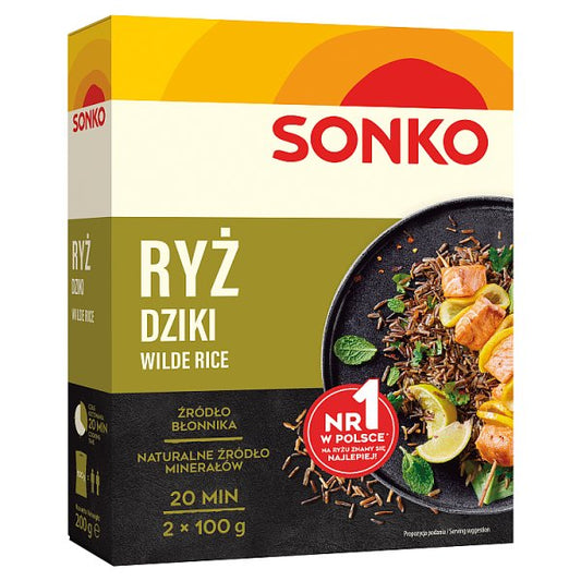 Sonko Ryż dziki 200 g (2 x 100 g)