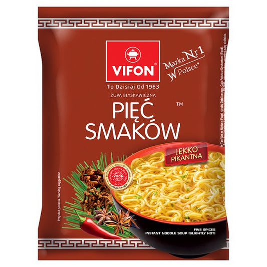 Vifon Zupa błyskawiczna pięć smaków 70 g